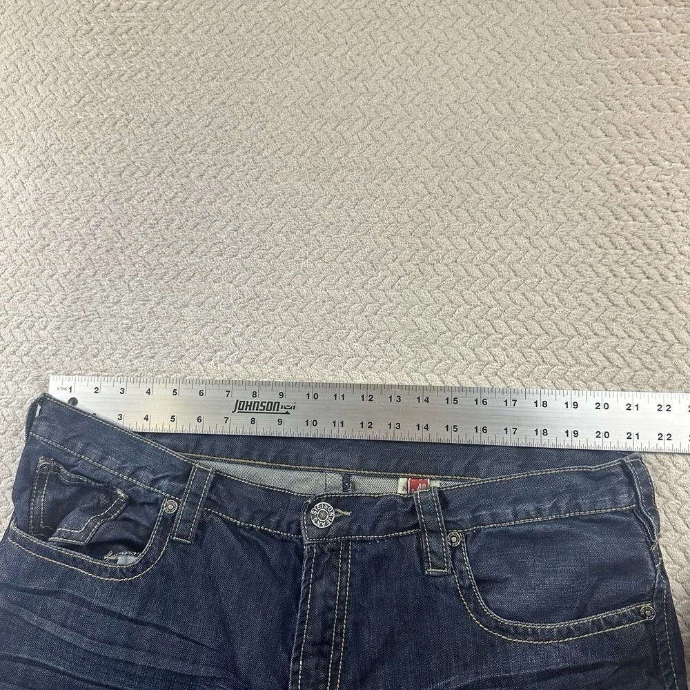 John B Stetson Jeans Men's 44x40 Big Tall 1312 Modern Straight Leg 100% Cotton - Picture 11 of 16